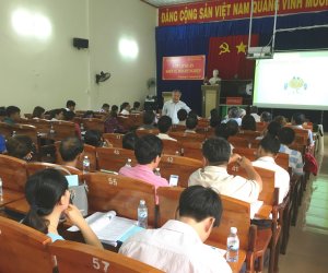 Đưa hoạt động khuyến công đến các cơ sở CNNT trên địa bàn tỉnh