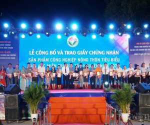 124 sản phẩm được công nhận là sản phẩm công nghiệp nông thôn tiêu biểu khu vực miền Trung – Tây Nguyên năm 2022