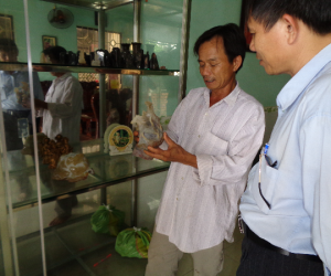 HỒ VĂN TRÍ - ĐAM MÊ TỪ NGHỀ CHẾ TÁC ĐÁ MỸ NGHỆ