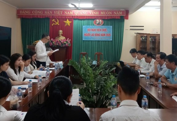 Trung tâm Khuyến công và Tư vấn Phát triển công nghiệp tỉnh Đồng Nai  tổ chức hội nghị Viên chức người lao động năm 2026